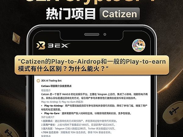 3EX CryptoGPT助力高效投资：在加密市场抓住每个机会缩略图